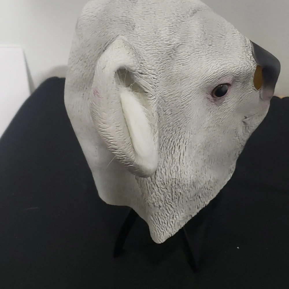 Koala Bear Rubber Face Mask Halloween NWOT